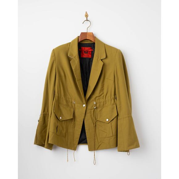 Thebe Magugu Toggle Waist Tailored Jacket Size M - Picture 4 of 9